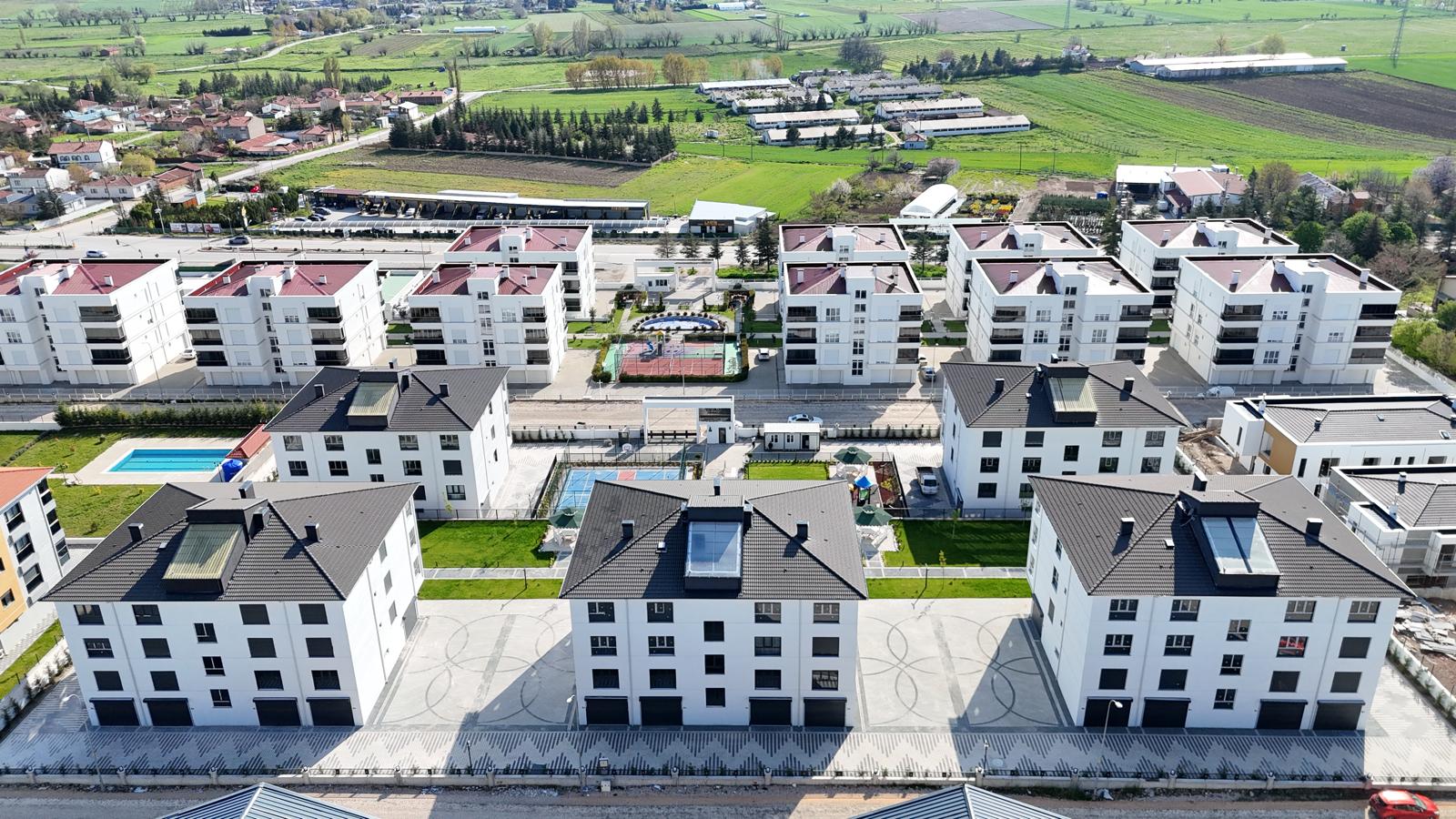 Garden Life ön bloklar ve sosyal alanlar